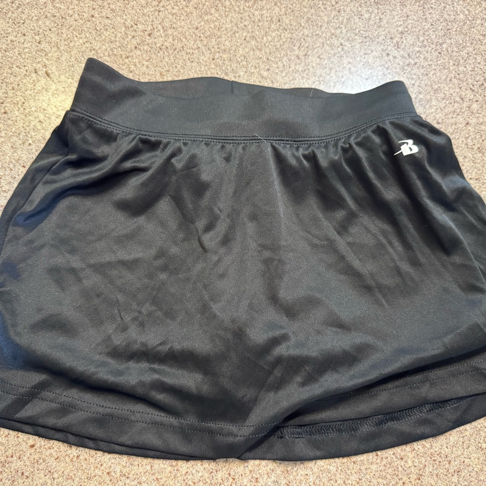 Black Athletic Skort
